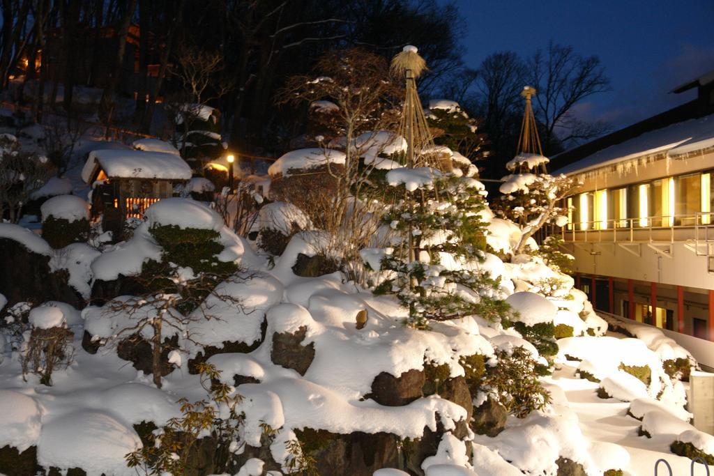 Hotel Kounkaku Nihonmatsu Exterior foto